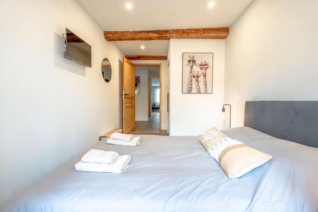 Superbe Appartement Neuf, Climatise Centre Village Le Plan-de-la-Tour Extérieur photo